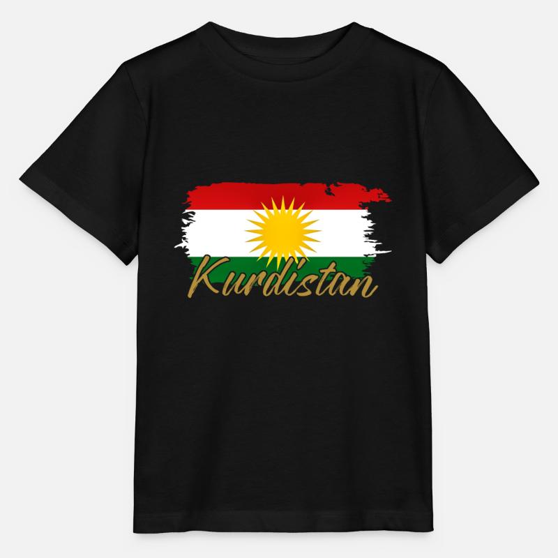 Kurdistan - Stanley/Stella Kinder T-Shirt MINI CREATOR  - Schwarz