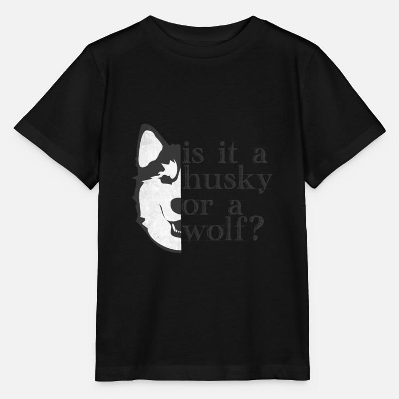 Husky - T-shirt bio MINI CREATOR Stanley/Stella Enfant - noir