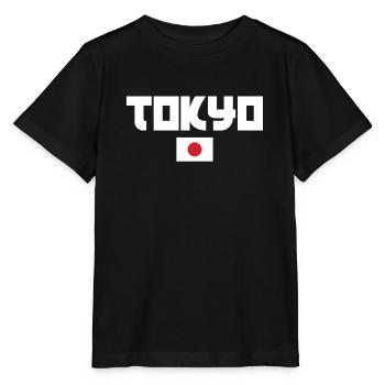 Tokyo - T-shirt bio MINI CREATOR Stanley/Stella Enfant - noir - Devant - Mikhail (115cm)