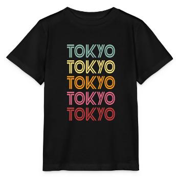 Tokyo - T-shirt bio MINI CREATOR Stanley/Stella Enfant - noir - Devant - Mikhail (115cm)