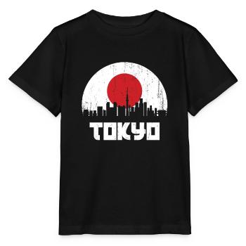 Tokyo - T-shirt bio MINI CREATOR Stanley/Stella Enfant - noir - Devant - Mikhail (115cm)
