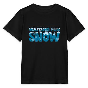 Snow winter sports - Stanley/Stella MINI CREATOR Kids’ T-Shirt - black - Front - Mikhail (115cm)