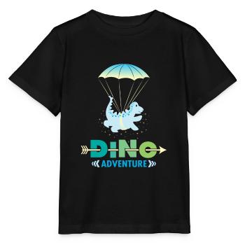 enfants Dino - T-shirt bio MINI CREATOR Stanley/Stella Enfant - noir - Devant - Mikhail (115cm)