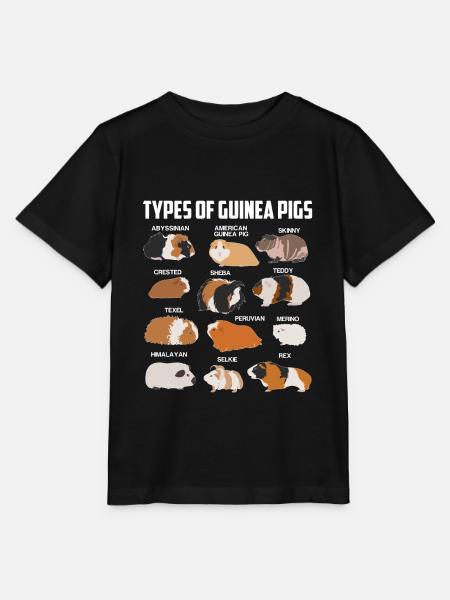 Guinea pig species - Stanley/Stella MINI CREATOR Kids’ T-Shirt - black