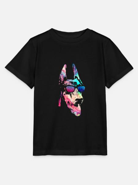 Doberman - T-shirt bio MINI CREATOR Stanley/Stella Enfant - noir