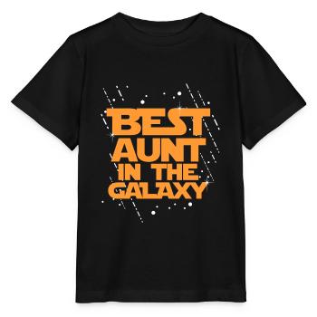 aunt - Stanley/Stella MINI CREATOR Kids’ T-Shirt - black - Front - Mikhail (115cm)