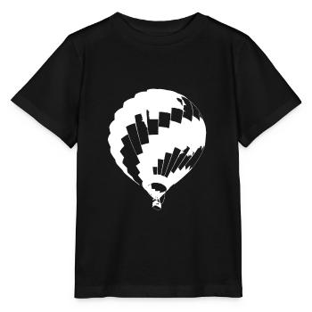 Ballon - T-shirt bio MINI CREATOR Stanley/Stella Enfant - noir - Devant - Mikhail (115cm)