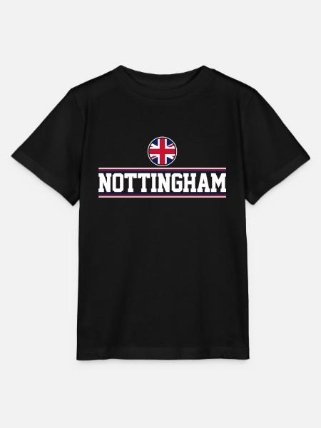 Nottingham - Stanley/Stella Kinder T-Shirt MINI CREATOR - Schwarz