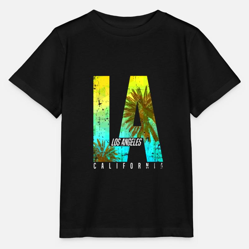 Los Angeles LA - Stanley/Stella Kinder T-Shirt MINI CREATOR  - Schwarz
