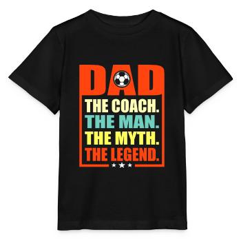 Soccer Soccer - Stanley/Stella MINI CREATOR Kids’ T-Shirt - black - Front - Mikhail (115cm)