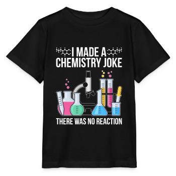 chemistry - Stanley/Stella MINI CREATOR Kids’ T-Shirt - black - Front - Mikhail (115cm)