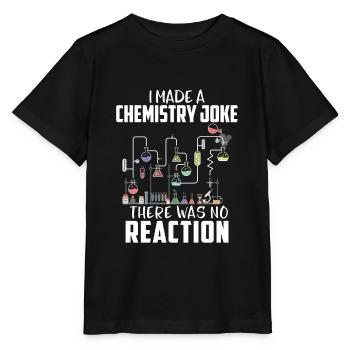 Chemie Scherz Reaktion - Stanley/Stella Kinder T-Shirt MINI CREATOR  - Schwarz - Vorne - Mikhail (115cm)