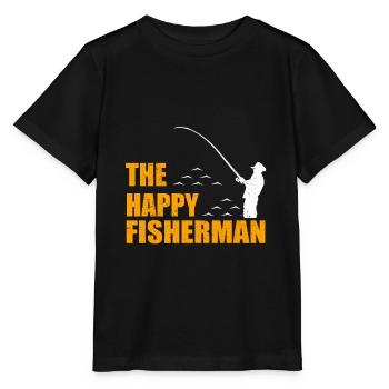 Fisherman - Stanley/Stella MINI CREATOR Kids’ T-Shirt - black - Front - Mikhail (115cm)