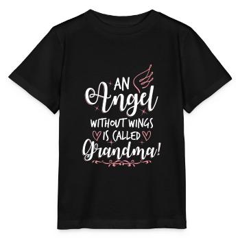 Oma Omi Geschenk Großmutter Geschenkidee - Stanley/Stella Kinder T-Shirt MINI CREATOR  - Schwarz - Vorne - Mikhail (115cm)