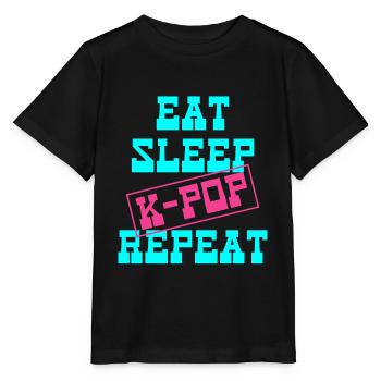 K-Pop - T-shirt bio MINI CREATOR Stanley/Stella Enfant - noir - Devant - Mikhail (115cm)