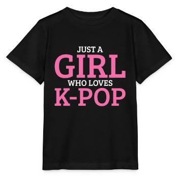 K-Pop - Stanley/Stella Kinder T-Shirt MINI CREATOR  - Schwarz - Vorne - Mikhail (115cm)