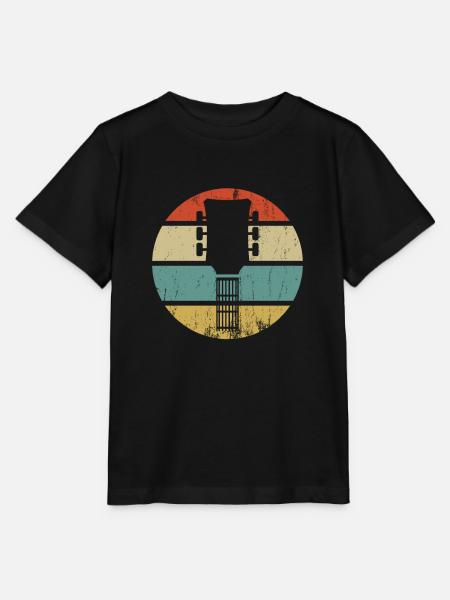 Gitarre - Stanley/Stella Kinder T-Shirt MINI CREATOR - Schwarz