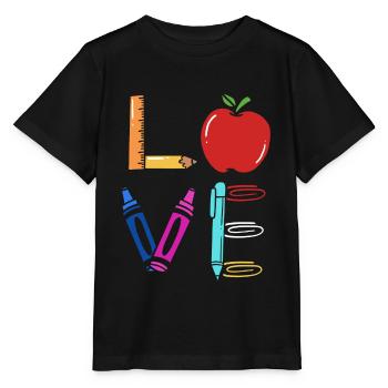 professeur - T-shirt bio MINI CREATOR Stanley/Stella Enfant - noir - Devant - Mikhail (115cm)