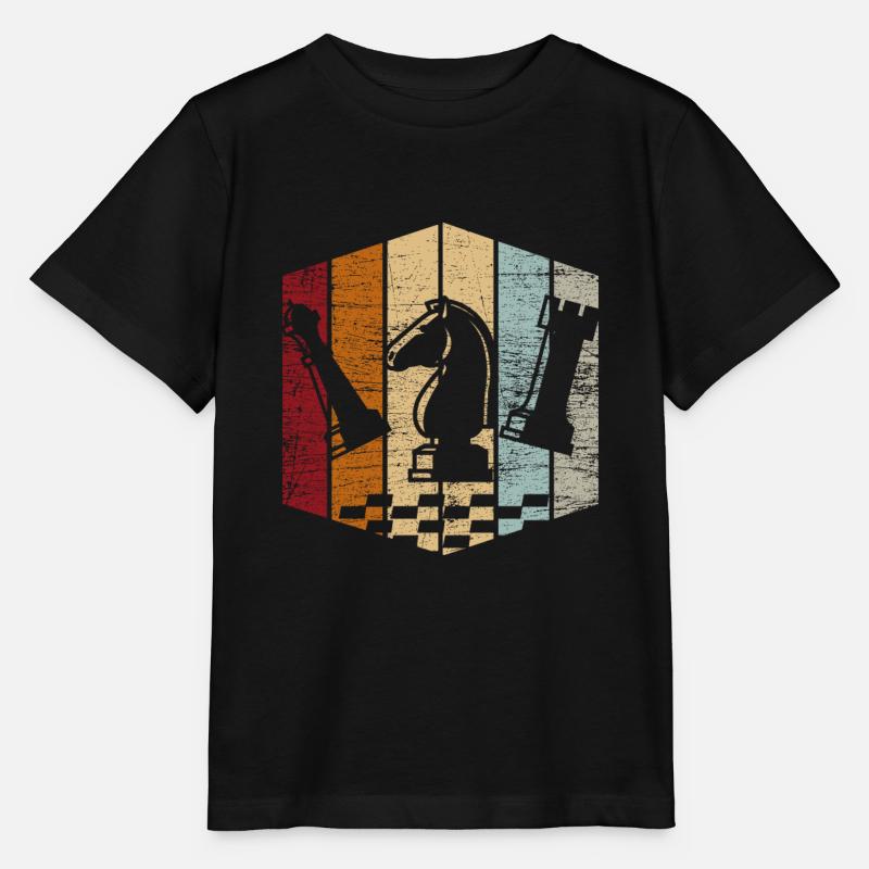 Schach - Stanley/Stella Kinder T-Shirt MINI CREATOR  - Schwarz