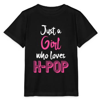 K-Pop - T-shirt bio MINI CREATOR Stanley/Stella Enfant - noir - Devant - Mikhail (115cm)