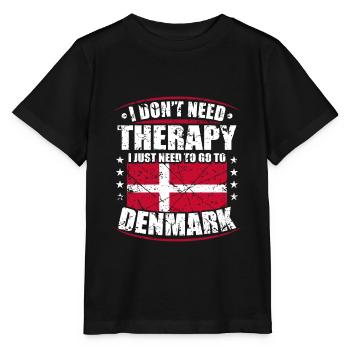 Danemark Danois Cadeau danois Copenhague - T-shirt bio MINI CREATOR Stanley/Stella Enfant - noir - Devant - Mikhail (115cm)