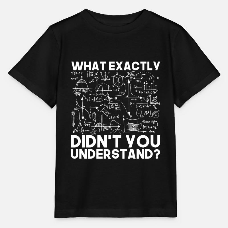 Physique Mathématiques - T-shirt bio MINI CREATOR Stanley/Stella Enfant - noir