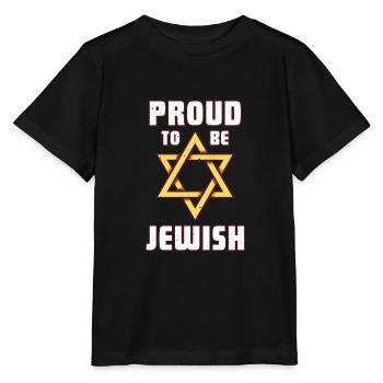 Juif hébreu Judaïsme Israël Hanoucca Cadeau - T-shirt bio MINI CREATOR Stanley/Stella Enfant - noir - Devant - Mikhail (115cm)