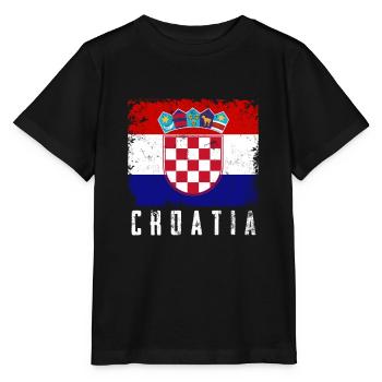 Croatia - Stanley/Stella MINI CREATOR Kids’ T-Shirt - black - Front - Mikhail (115cm)