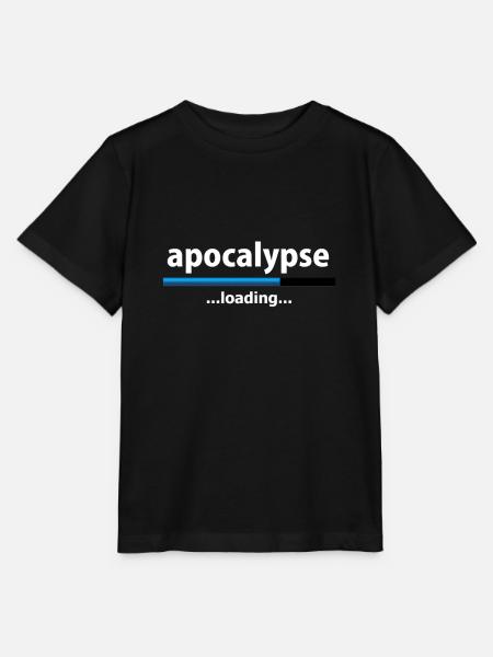 Apokalypse - Stanley/Stella Kinder T-Shirt MINI CREATOR - Schwarz