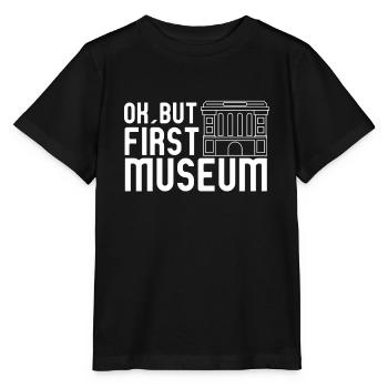 Cool OK mais premier cadeau des amateurs de musées de musée - T-shirt bio MINI CREATOR Stanley/Stella Enfant - noir - Devant - Mikhail (115cm)