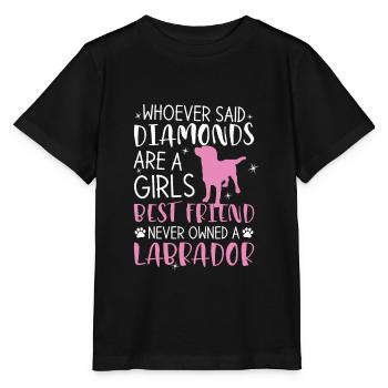 Labrador - T-shirt bio MINI CREATOR Stanley/Stella Enfant - noir - Devant - Mikhail (115cm)