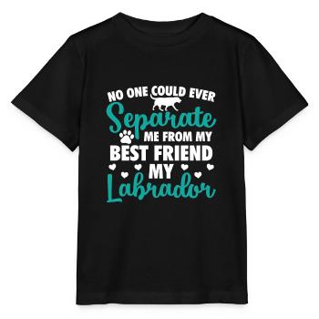 Labrador - T-shirt bio MINI CREATOR Stanley/Stella Enfant - noir - Devant - Mikhail (115cm)