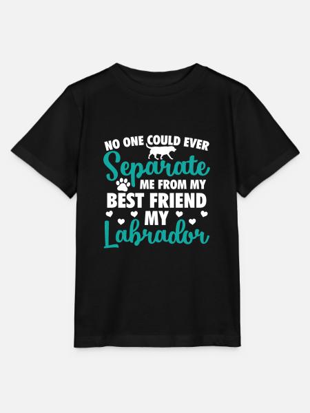 Labrador - Stanley/Stella Kinder T-Shirt MINI CREATOR - Schwarz