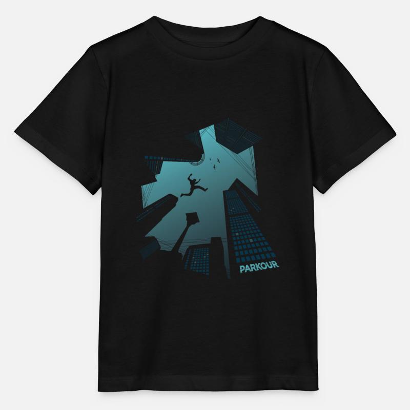 parkour - Stanley/Stella Kinder T-Shirt MINI CREATOR  - Schwarz