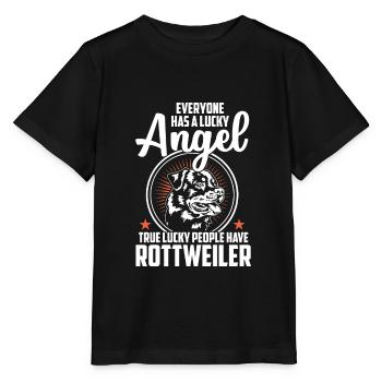 rottweiler - T-shirt bio MINI CREATOR Stanley/Stella Enfant - noir - Devant - Mikhail (115cm)