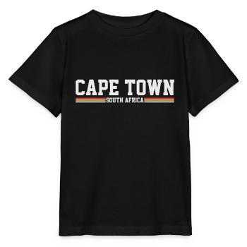 Kapstadt Südafrika - Stanley/Stella Kinder T-Shirt MINI CREATOR  - Schwarz - Vorne - Mikhail (115cm)