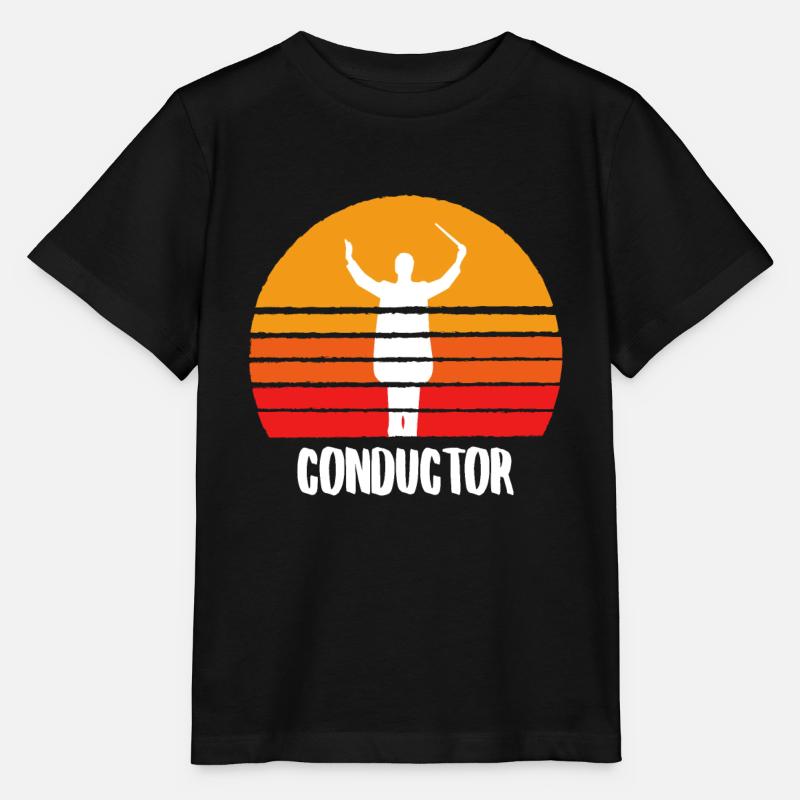 Le chef d'orchestre - T-shirt bio MINI CREATOR Stanley/Stella Enfant - noir
