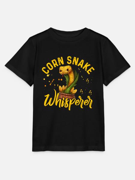 Mais Schlange Flüsterer - Stanley/Stella Kinder T-Shirt MINI CREATOR - Schwarz
