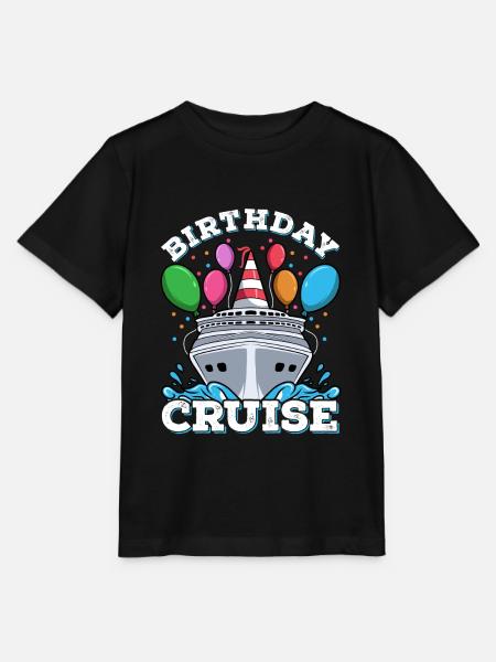 Kreuzfahrt Geburtstag Kreuzfahrt - Stanley/Stella Kinder T-Shirt MINI CREATOR - Schwarz
