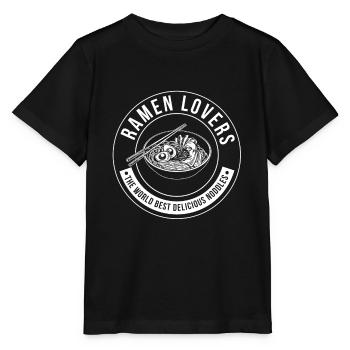 Amateurs de Ramen - T-shirt bio MINI CREATOR Stanley/Stella Enfant - noir - Devant - Mikhail (115cm)