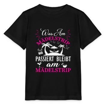 Mädelstrip Girls Trip Crew Mädelstour Mädelscrew - Stanley/Stella Kinder T-Shirt MINI CREATOR  - Schwarz - Vorne - Mikhail (115cm)