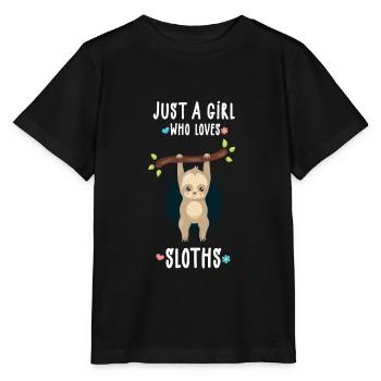 Fille paresseuse - T-shirt bio MINI CREATOR Stanley/Stella Enfant - noir - Devant - Mikhail (115cm)