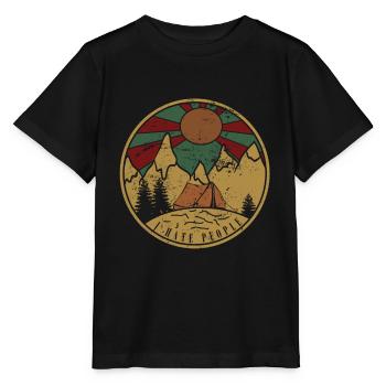 Je déteste les gens GRUNGE - T-shirt bio MINI CREATOR Stanley/Stella Enfant - noir - Devant - Mikhail (115cm)