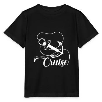 Kreuzfahrt - Stanley/Stella Kinder T-Shirt MINI CREATOR  - Schwarz - Vorne - Mikhail (115cm)