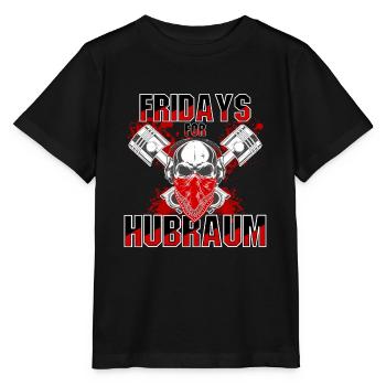 Fridays For Hubraum - Stanley/Stella Kinder T-Shirt MINI CREATOR  - Schwarz - Vorne - Mikhail (115cm)
