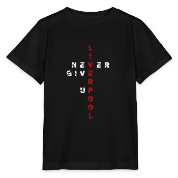 Liverpool - Stanley/Stella Kinder T-Shirt MINI CREATOR  - Schwarz - Vorne - Mikhail (115cm)