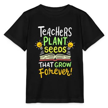professeur - T-shirt bio MINI CREATOR Stanley/Stella Enfant - noir - Devant - Mikhail (115cm)