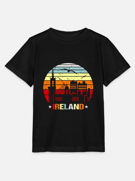 Irland - Stanley/Stella Kinder T-Shirt MINI CREATOR - Schwarz