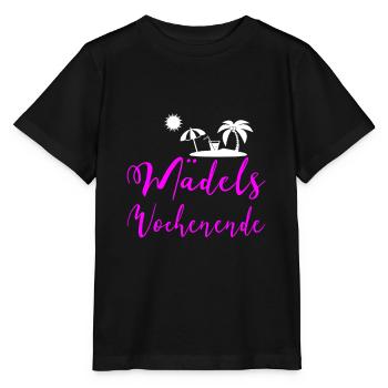Mädelswochenende Mädelstrip Girls Trip Weekend - Stanley/Stella Kinder T-Shirt MINI CREATOR  - Schwarz - Vorne - Mikhail (115cm)