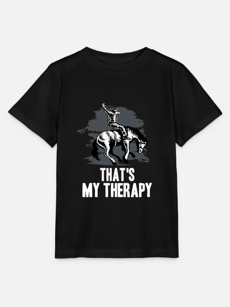 Western Reiten - Stanley/Stella Kinder T-Shirt MINI CREATOR - Schwarz